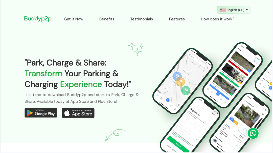 An image of the Buddyp2p - Website project.